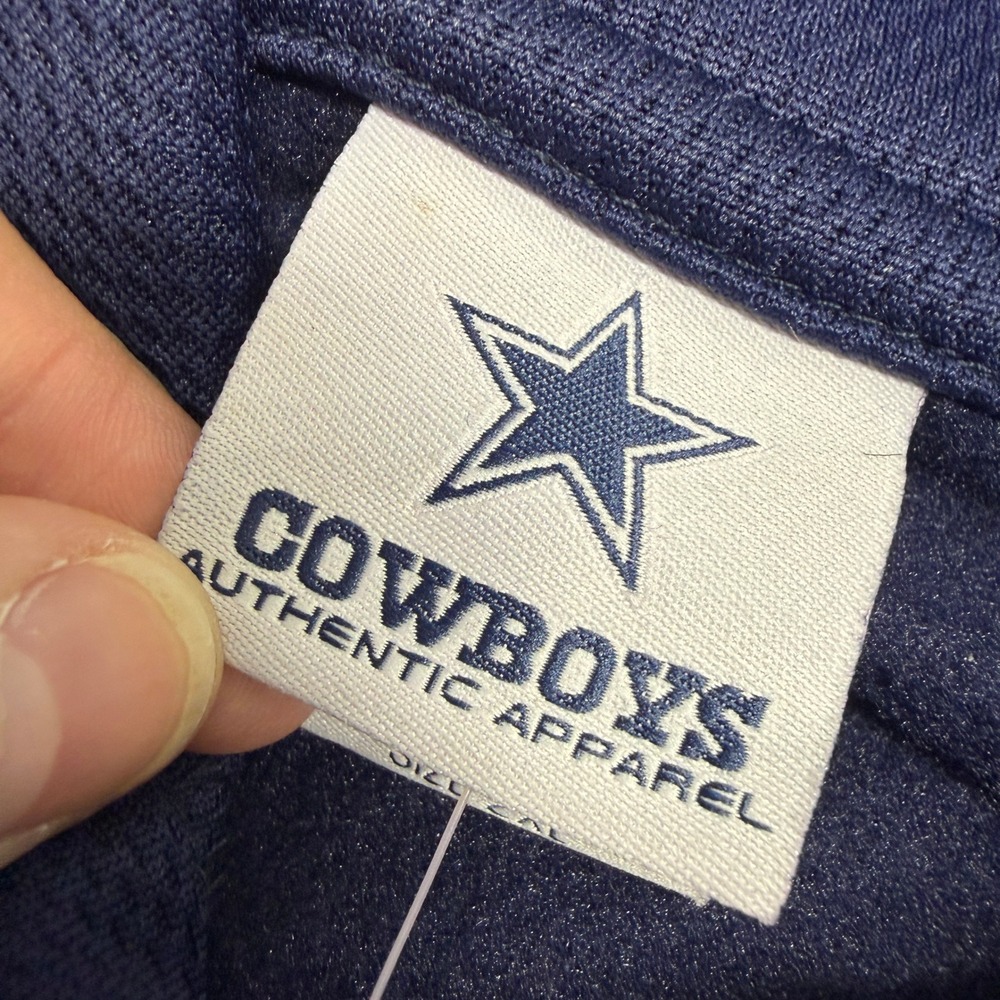 Dallas Cowboys NFL Authentic Apparel Hoodie Navy Blue Performance Mesh Mens 2XL - Picture 6 of 10